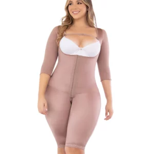 Faja postquirúrgica a la rodilla y mangas con control medio fit 360